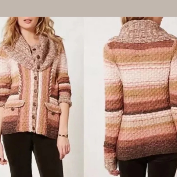 ANTHRO SLEEPING ON SNOW Sweater - Picture 1 of 8